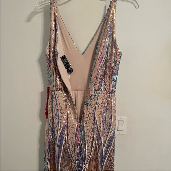 NWT Sequin Maxi Length dress - Picture 4 of 6